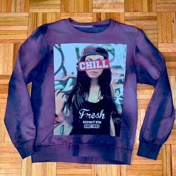 (HP)Asos X New Look tye dyed sweatshirt - Picture 1 of 5